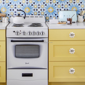 Customized Modern Round Ceramic Porcelain Cabinet <b>Knobs</b> Colorful Dresser Pull <b>Handle</b> Kitchen Gym Wardrobe <b>Furniture</b> Drawer Usage - Product Image 3