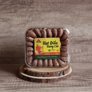 Nueces de Anacardo Tostadas Orgánicas Premium W180 de Vietnam, 230g, Caja de Regalo Cuadrada, Sabor Cremoso y Salado, Marca Dong Phu, Precio Competitivo - Product Image 3