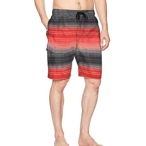 Traje de baño de secado rápido para hombre, pantalones cortos de playa, talla grande, estampado personalizado, cremalleras frontales, 1 pieza, ecológico. - Product Image 6