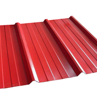 Tôles de toiture en acier ondulé revêtues de couleur, conformes à la norme ASTM A792, calibre 24, tôles de toiture métalliques ondulées