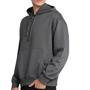 Men's Hoodies Oversize Heavyweight Blank Plain Streetwear High Quality <b>Thick</b> <b>Fleece</b> Custom Design Hoodie For Men Best Price - Product Image 4