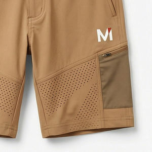 Pantalones Cortos Deportivos para Hombre, Negros, para Gimnasio, Correr, Fitness, MI Premium Active Street Fit, Cintura Elástica, Secado Rápido, Transpirables - Product Image 2