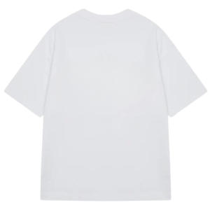 Camiseta Premium para Hombre, 100% Algodón, 230g, Color Blanco Brillante, Cómoda, Informal, Estilo Urbano, Suave y Transpirable - Product Image 3