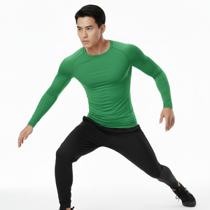 <b>Men</b> rash guard moisture wicking top designed <b>for</b> swimming surfing and with lightweight fabric and athletic <b>compression</b> <b>for</b> sale - Product Image 3