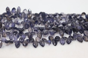 Perles en forme de marquise bleu naturel AAA, 5-7 mm, 8 pouces, pierres précieuses naturelles pour la création de bijoux, prix de gros - Product Image 2