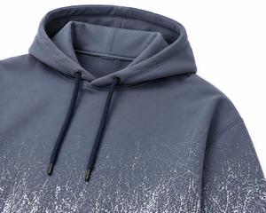 Men's Trending Hooded Sweatshirt Solid Regular Fit Casual Pullover Pocket Autumn Breathable Knitted 100% Cotton <b>Raglan</b> Sleeve - Product Image 2