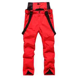 Cremalleras de ventilación ajustables para una transpirabilidad controlada en nieve profunda con pantalones de esquí y nieve de tela ligera y aislante. - Product Image 3