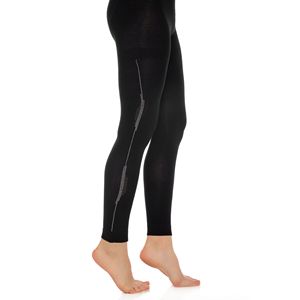 Leggings in Bambù per Donna, Morbidi ed Elastici, a Tutta Lunghezza, con Accessori Eleganti - Product Image 2