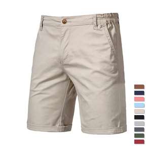 Shorts pour hommes, style streetwear, respirants, imperméables, séchage rapide, 100% coton, cargo, décontractés, avec poches - Product Image 2