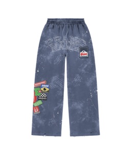 Conjunto Deportivo Casual de Dos Piezas para Hombre, Tejido en Poliéster/Algodón, con Chaqueta Cortavientos de Secado Rápido y Pantalones Cortos Estampados - Product Image 4