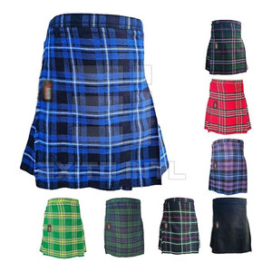 Kilt Híbrido para Niños, Estilo Escocés Informal con Bolsillos, Kilt de Tartán Informal para Niños, Personalizado - Product Image 2