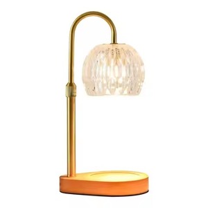 Lampe chauffe-bougie électrique avec variateur d'intensité, minuterie et hauteur réglable pour la décoration de la maison et des hôtels, pour bougies parfumées. - Product Image 1