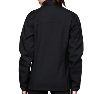 Wholesale <b>Women's</b> 100% Polyester Softshell Jacket Lightweight Fleece Lined Windbreaker Waterproof Warm Zipper Breathable Winter - Product Image 2