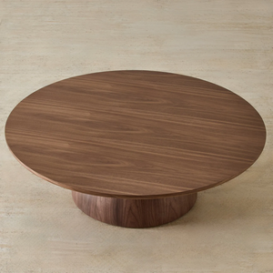 Modern Luxury <b>Solid</b> <b>Wood</b> Extendable Convertible Foldable Round Coffee Table with Naturak Finish Home Furniture Living Room - Product Image 3