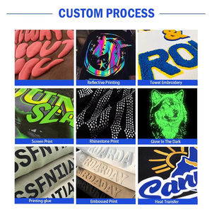 เสื้อยืดและกางเกงขาสั้นพิมพ์ลายสกรีนแบบกำหนดเอง รุ่นปี 2026 ผ้าคอตตอน 100% ยูนิเซ็กซ์ ทรงหลวม ซักย้อมสีแบบแอซิด ความยาวระดับเข่า แห้งเร็ว ระบายอากาศได้ดี - Product Image 6