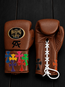 NBNL Style Boxing Gloves Genuine Leather Multi-Layer Foam Padding - Product Image 6