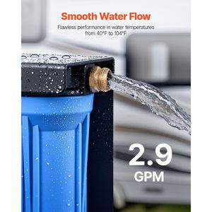 Sistema de Filtración de Agua para Autocaravanas de 2 Cartuchos, Elimina el Cloro, los Malos Sabores y Olores - Product Image 4