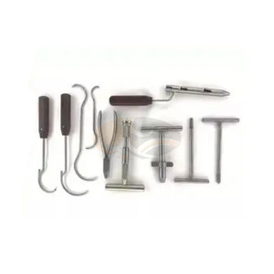 Ensemble d'instruments chirurgicaux orthopédiques en acier inoxydable, tende-fil manuel et passe-fil, 10 pièces, qualité supérieure, certifié CE - Product Image 5