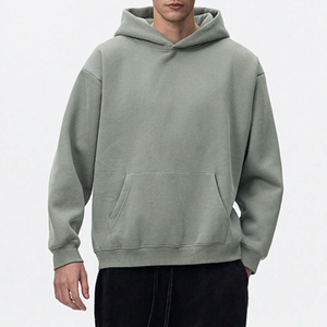 Sudadera con Capucha Personalizada para Hombre, Impresión de Silicona, Felpa de Algodón, Corte Holgado, Ropa Urbana, Fabricante y Proveedor de Ropa al por Mayor - Product Image 4