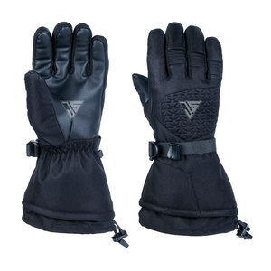 Vente flash : Gants de ski et de snowboard imperméables et coupe-vent en cuir de vachette pour hommes et femmes, gants chauffants - Product Image 1