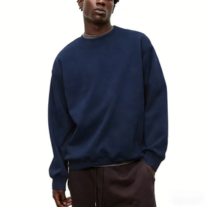 Sweat à capuche pour homme de haute qualité, doublure en polaire, coupe classique, manches raglan, détail poche, séchage rapide, respirant, polyester/coton - Product Image 2