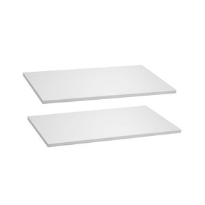 Scaffali Versatili in Melamina Effetto Legno per Armadi, 2 Pezzi, Dimensioni Personalizzabili, Facili da Installare - Product Image 1