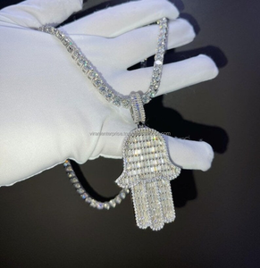 Customize Your Cuban Link Belly Chain in 14k Rose Gold with VVS Moissanite-Trendsetting Hip Hop Design for Party & Gift - Product Image 4