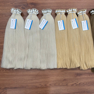 100% Vietnamese Human Hair Straight Bulk Hair <b>Extensions</b> Hot Color Bulk Hair <b>for</b> <b>Braiding</b> Wholesale Hot Supplier - Product Image 3