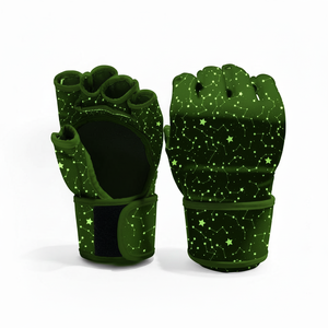 Gants de sparring MMA personnalisés avec motif imprimé, demi-doigts, pour entraînement, grappling, sac de frappe, fitness et combat - Product Image 5