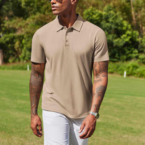 Diseña tus propias camisetas polo que absorben la humedad, de la mejor calidad, ligeras y sostenibles para hombre. - Product Image 5