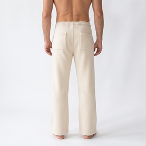 Pantalones Deportivos Personalizados con Bordado Flare, Cintura Elástica Ajustable, Pantalones de Pijama con Corte Flare, Felpa de 450 g/m², Pantalones Deportivos Flare para Hombre - Product Image 5