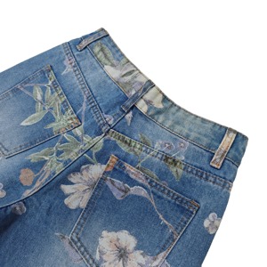 RELEVO INDUSTRIES High Quality Custom Loose Solid Wide Leg Casual Denim Jeans Comfortable Quick Dry Snow Wash Lightweight for - Product Image 4