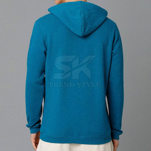 Nouvel arrivage : Sweat à capuche demi-zip uni pour homme, qualité supérieure, respirant, idéal pour l'hiver et les loisirs, pour adulte - Product Image 4