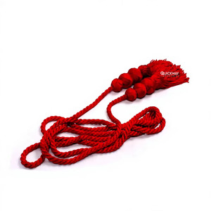 Wholesale Bullion Liturgical Cincture Custom Solid Red Color Ceremonial Uniform Cinture 2025 - Product Image 2