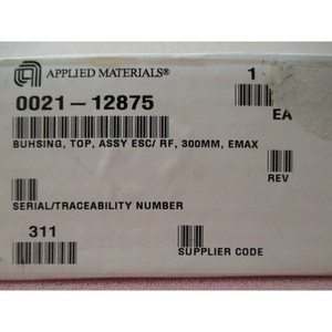 AMAT 0021-12875 Buhsing, Top, Assy ESC/ RF, 300MM - Equipo y piezas de semiconductores de confianza de la marca global Legacy - Product Image 5