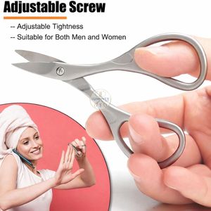 Kit Profesional de Tijeras para Uñas de Acero Inoxidable con Cuchillas Afiladas para Uso en Peluquería - Product Image 4