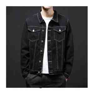 แจ็คเก็ตยีนส์ระบายอากาศได้ดี ราคาประหยัด สำหรับผู้ชาย แจ็คเก็ตยีนส์ผู้ชาย แจ็คเก็ตผู้ชาย แจ็คเก็ตยีนส์ลำลองยอดนิยมสำหรับผู้ชาย - Product Image 3