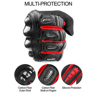 ถุงมือมอเตอร์ไซค์หนังกันน้ำ ผลิตในปากีสถาน ราคาดีที่สุด ถุงมือขี่มอเตอร์ไซค์ราคาประหยัด - Product Image 3