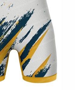 Traje de Lucha AMI con Estampado por Sublimación, Ajustado, para Hombre, que Absorbe la Humedad, Transpirable, de Secado Rápido y Elástico - Product Image 5