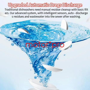 Lavavajillas de Sobremesa Portátil Mini, Máquina Automática para Lavar Platos de Sobremesa, 1000W - Product Image 2
