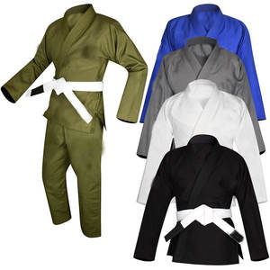 Kimono de Jiu-Jitsu Brésilien (BJJ) en Gros, 100% Coton, Tissage Perlé, Pantalon, Ceinture, Logo Personnalisé, Fabricant OEM ODM, Durable - Product Image 4