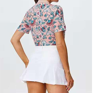 Women's Golf <b>Polo</b> T Shirts Lightweight Custom Design Short Sleeve <b>Polo</b> Shirt <b>Ladies</b> Quick Dry 4 Button <b>Polo</b> Shirts - Product Image 3