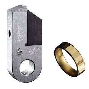 5mm plat CVD diamant facettage outil tournage fraise Posalux diamant outils 180 degrés chaîne outils pour bague en or bijoux - Product Image 3