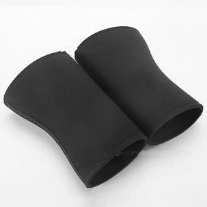 Leggings de sport et yoga décontractés pour femmes, respirants, en molleton de coton/bambou, longueur genou, hiver, avec logo à la taille, pour la gym et le fitness - Product Image 1