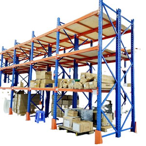 Rayonnage à palettes sélectif industriel, robuste, 5 niveaux, en acier, étagères de stockage, certifié CE, garantie 5 ans - Product Image 1