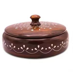 Olla de Acero Inoxidable con Diseño Árabe y Acabado Impreso para Servicio de Buffet en Hoteles y Restaurantes - Product Image 1