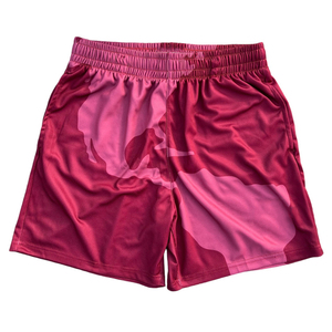 Custom High Quality Summer 100% Polyester Mesh <b>Shorts</b> Men Breathable Quick Dry Mid Waist Elastic Closure Sublimation Prints OEM - Product Image 6
