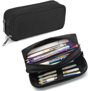 Organisateur de papeterie de bureau esthétique de grande capacité, simple, robuste, multifonctionnel, étui à crayons et à stylos, nouvelle trousse à crayons - Product Image 1