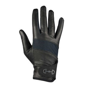 Gants d'équitation en cuir noir de qualité supérieure pour hommes, femmes et enfants, vente en gros - Product Image 2