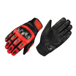 Leather Motorbike Gloves for Outdoor Moto Riding-Heavy Racing Style with Soft Interior and Non-Slip Design - Product Image 2